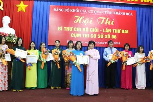 Đảng ủy Khối các cơ quan tỉnh: 14 thí sinh tham gia Hội thi Bí thư Chi bộ giỏi - Cụm thi cơ sở số 6