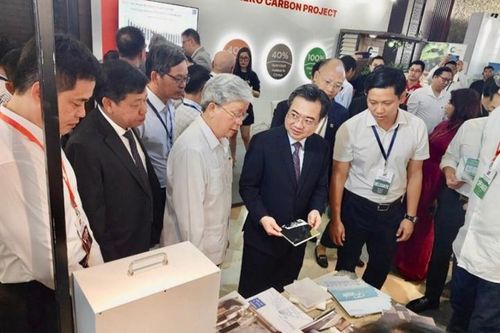 Viglacera mang đến giải pháp sản xuất vật liệu xanh tại Expo Kiến trúc 2023 tại Phú Quốc