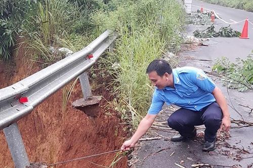 Nhanh chóng khắc phục sạt lở đường nối Bình Phước và Lâm Đồng