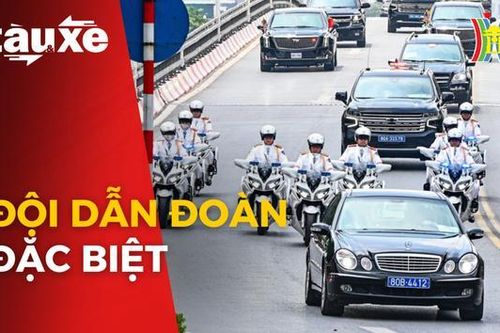 Những chiếc xe đặc biệt trong đội hình dẫn đoàn | Bản tin Tàu và Xe | 11/09/2023