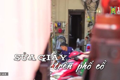 Sửa giày trên phố cổ| Nhịp sống Hà Nội| 11/9/2023