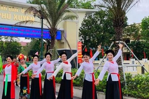 Phú Xuyên nỗ lực gìn giữ, bảo tồn văn hóa phi vật thể