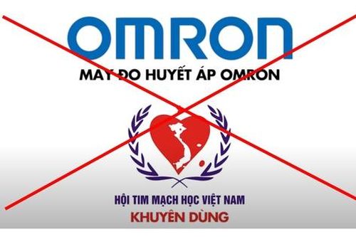 Hội Tim Mạch Học Việt Nam không khuyên dùng máy đo huyết áp Omron