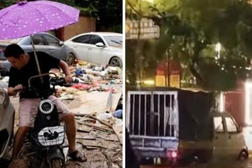 Mưa suốt 7 ngày ở Trung Quốc gây ngập lụt nặng chỉ vì một cơn bão đã tan