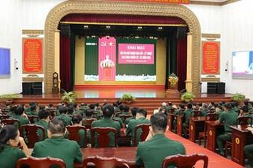 Quân khu 1: Khai mạc hội thi chủ nhiệm hậu cần - kỹ thuật Ban CHQS huyện (thành phố, thị xã) năm 2023