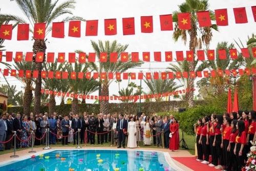 Đại sứ quán Việt Nam tại Morocco kỷ niệm 78 năm Quốc khánh 2/9
