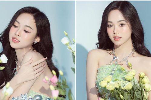 Sắc vóc tuổi 21 tuyệt đẹp của Á hậu Trịnh Thùy Linh