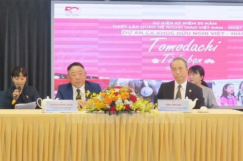 Phát động cuộc thi hát ca khúc hữu nghị Việt-Nhật 'Tomodachi-Tình bạn'