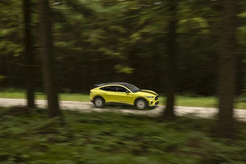 Ford ra mắt mẫu xe điện hiệu suất cao đường đua địa hình gián tiếp Mustang Mach-E Rally 2024