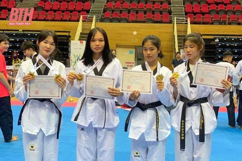 VĐV Thanh Hóa giành thành tích cao nhất từ trước tới nay tại giải Taekwondo vô địch các CLB quốc gia năm 2023