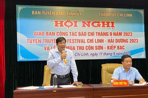Lần đầu tiên tổ chức Festival Chí Linh - Hải Dương