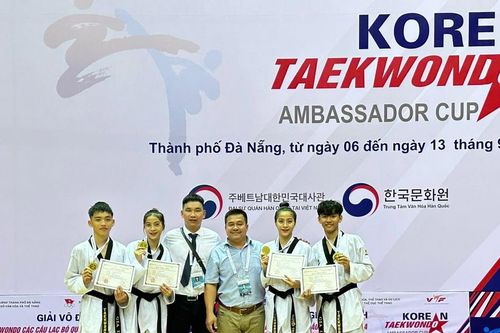 Các võ sĩ Taekwondo Gia Lai giành 7 tấm huy chương ở giải quốc gia