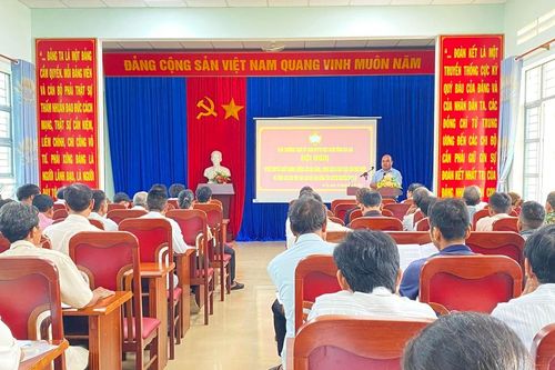 Ia Pa: Tuyên truyền pháp luật cho 80 cán bộ Mặt trận ở cơ sở