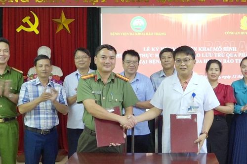 Thí điểm thực hiện thông báo lưu trú qua phần mềm ASM tại Bệnh viện Đa khoa huyện Bảo Thắng