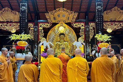 Bến Tre: Lễ thỉnh Phật an vị và khánh tạ Tam bảo chùa Bảo Tâm