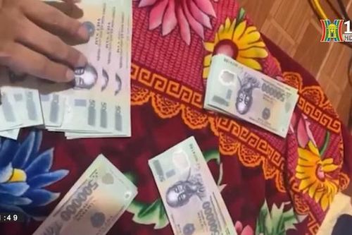 Bắt giữ 9 đối tượng sản xuất, lưu hành tiền giả