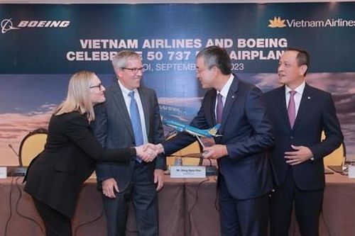 Vietnam Airlines thỏa thuận mua 50 máy bay Boeing 737 MAX