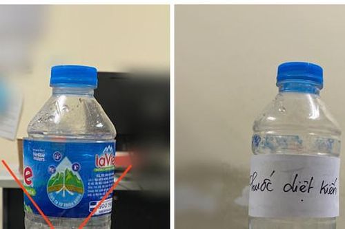 Ngộ độc do uống nhầm nước có pha thuốc diệt kiến