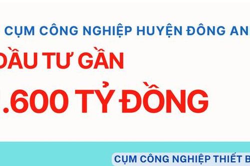Đầu tư gần 1.600 tỷ khởi công 4 cụm công nghiệp huyện Đông Anh