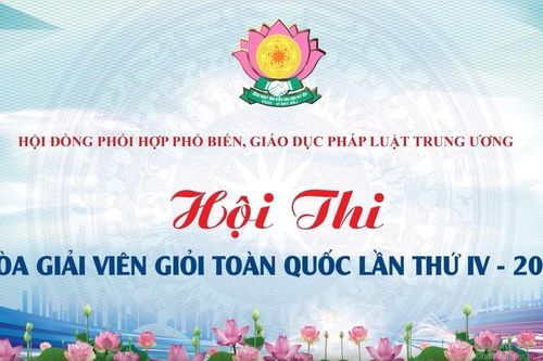 Sắp diễn ra Vòng thi khu vực Hội thi Hòa giải viên giỏi toàn quốc lần thứ IV