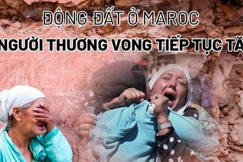 Động đất kinh hoàng nhất trong 60 năm ở Maroc, hơn 8.400 người thương vong