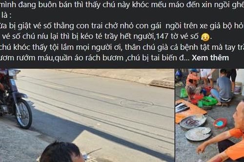 Sự thật bất ngờ vụ người đàn ông bị cướp hơn 200 tờ vé số ở TPHCM
