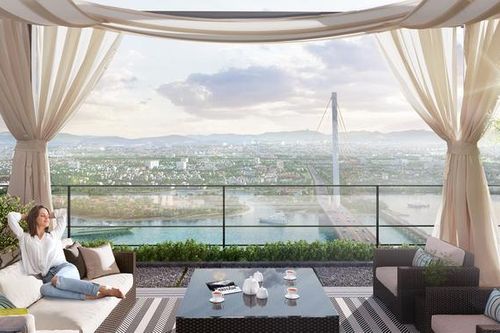 Sống chuẩn thượng lưu trong tổ hợp cao cấp ven sông Hàn