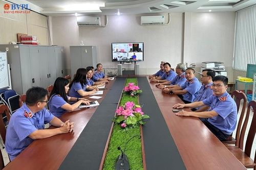 Viện cấp cao 3 kết nối hệ thống kỹ thuật để VSKND tỉnh Bình Dương theo dõi phiên tòa trực tuyến