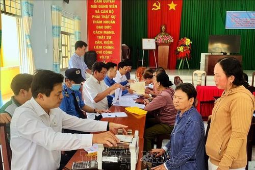 96% số hộ dân nhận bồi thường tại dự án xây dựng cầu Đại Ngãi
