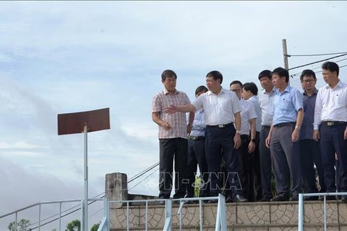 Kiểm tra công tác phòng, chống thiên tai, an toàn hồ, đập tại hồ Dầu Tiếng