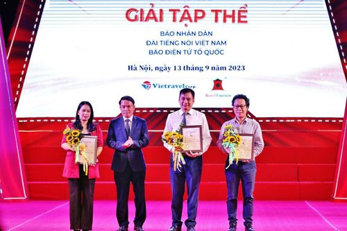 Gần 100 tác phẩm được trao giải báo chí 'Vì sự nghiệp phát triển Văn hóa Thể thao và Du lịch'