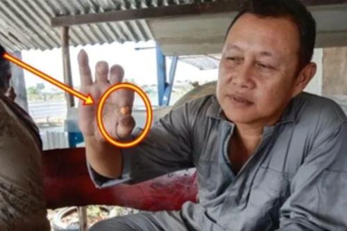 Mua ốc về nhậu, người đàn ông bất ngờ đổi đời nhờ nhặt được vật lạ màu cam