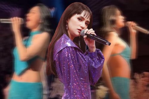 Chạy show, Hương Giang bị chê bai: 'Hát không nghe được chữ nào'