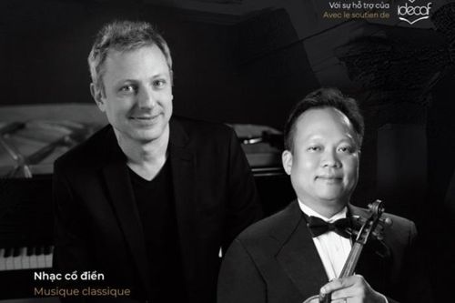 Đêm nhạc cổ điển 'Duo piano & violon: Maxime Zecchini & Chương Vũ' tại IDECAF