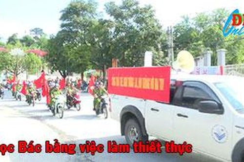 Học Bác bằng việc làm thiết thực