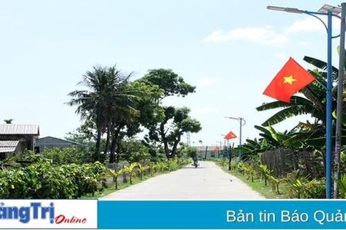 Gio Quang nỗ lực để về đích nông thôn mới nâng cao