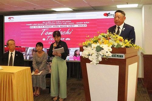 Phát động cuộc thi hát ca khúc hữu nghị Việt-Nhật 'Tomodachi-Tình bạn'