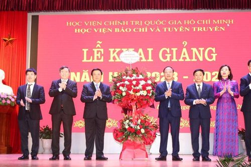 Học viện Báo chí và Tuyên truyền tổ chức Lễ khai giảng năm học 2023-2024