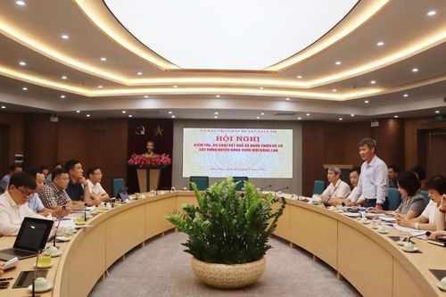 Khảo sát, đánh giá kết quả xây dựng nông thôn mới nâng cao tại Gia Lâm