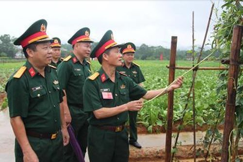 Cục Hậu cần Quân khu 2 chấm thi 'Xây dựng đơn vị nuôi quân giỏi, quản lý quân nhu tốt'