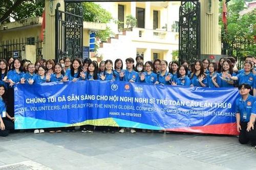 200 sinh viên tình nguyện sẵn sàng phục vụ Hội nghị Nghị sĩ trẻ toàn cầu lần thứ 9