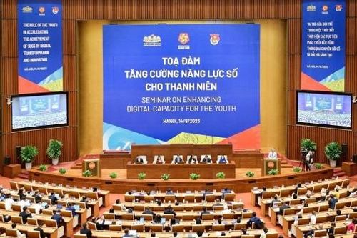 Hội nghị Nghị sĩ trẻ toàn cầu lần thứ 9: Khởi động bằng tọa đàm truyền cảm hứng cho thanh niên chủ động nâng cao năng lực, nắm bắt công nghệ số