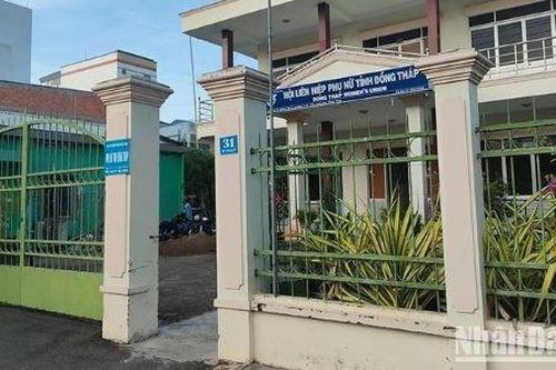 Bắt nguyên Thủ quỹ Hội Liên hiệp Phụ nữ tỉnh Đồng Tháp