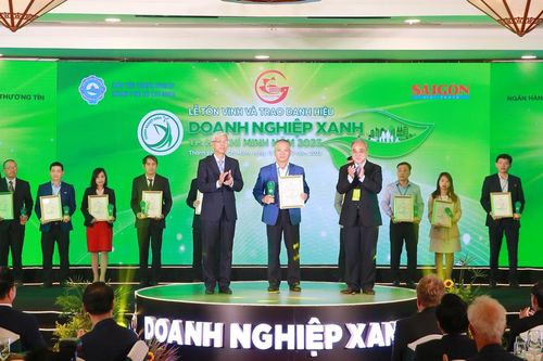 Sacombank nhận giải thưởng Doanh nghiệp xanh TP.HCM năm 2023