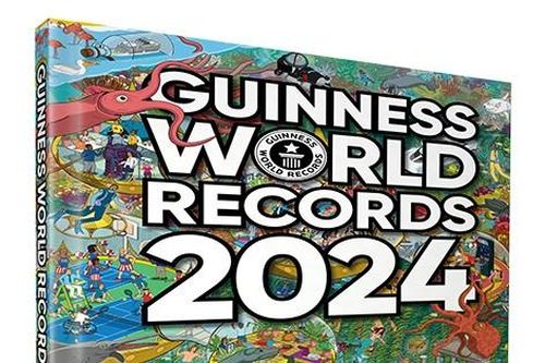 Sách 'Kỷ lục Guinness thế giới 2024'