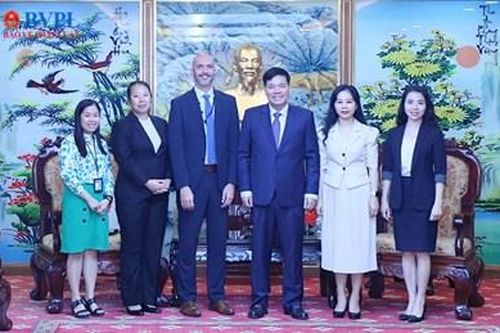 Lãnh đạo VKSND tối cao tiếp đại diện INL, Bộ Ngoại giao Hoa Kỳ