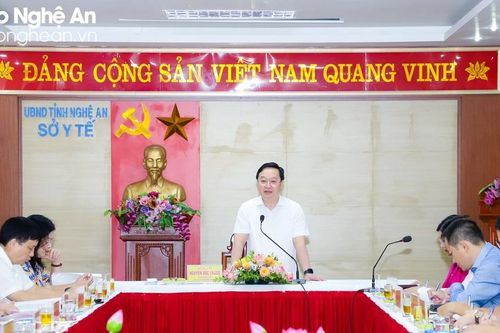 Ngành Y tế Nghệ An cần nỗ lực đáp ứng nhu cầu chăm sóc sức khỏe, khám chữa bệnh của người dân