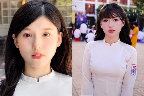 Nữ sinh Nghệ An xinh như nữ chính trong phim vườn trường