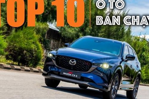 TOP 10 ô tô bán chạy nhất tháng 8