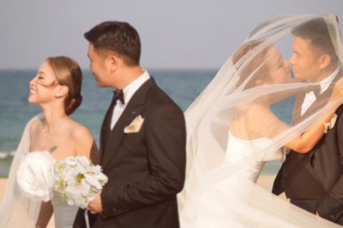 Ngắm bộ ảnh cưới ngọt ngào của Vân Hugo, ngày lên xe hoa đang đến gần
